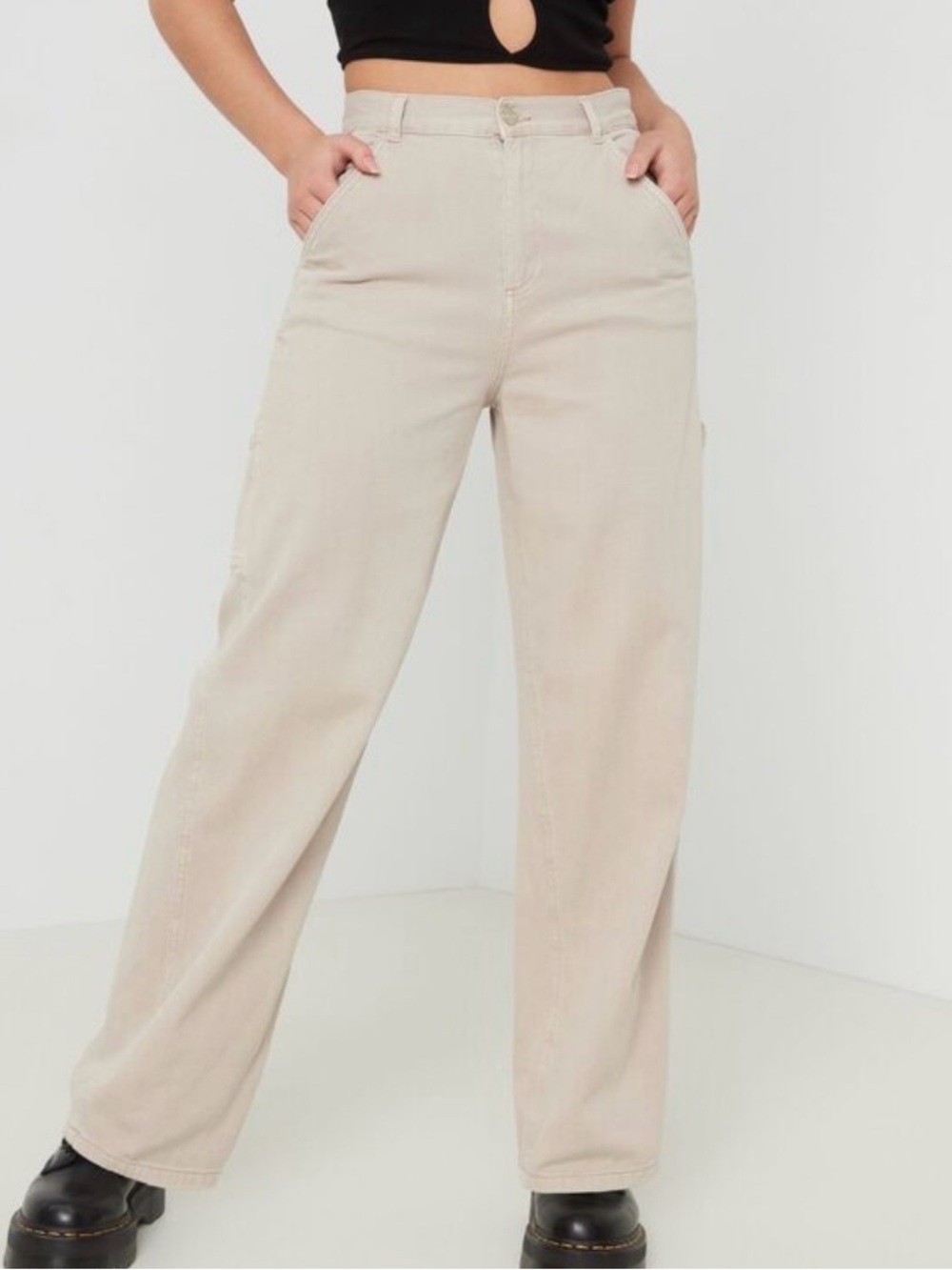 Garage Women’s Carpenter Pants in Dark Gray - Size 5 (W27)